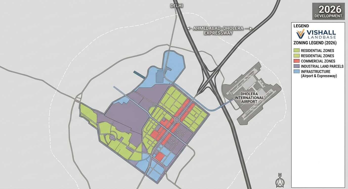 Dholera infrastructure projects driving land demand 2026